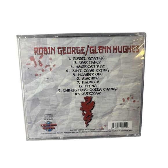 GLENN HUGHES/ROBIN GEORGE : SWEET REVENGE *CD BRAND NEW SEALED - Picture 2 of 2